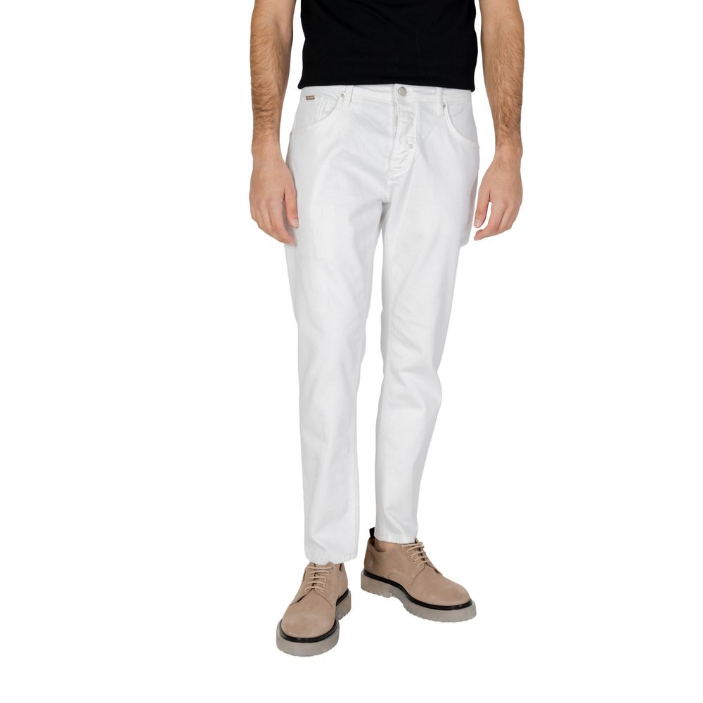 Antony Morato White Cotton Skinny Jean