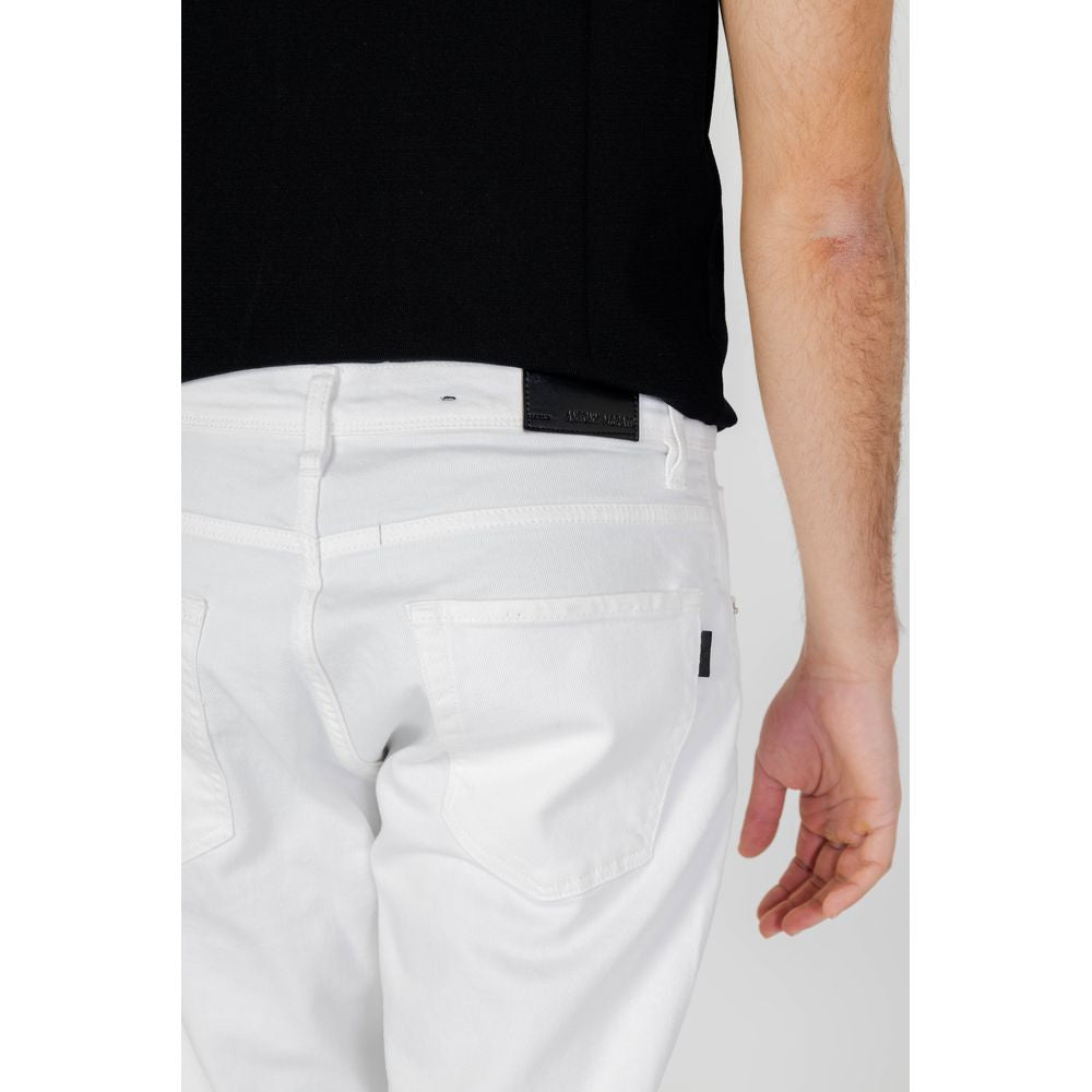 Antony Morato White Cotton Skinny Jean