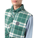 Woolrich Green Polyester Vest WO-14359-M