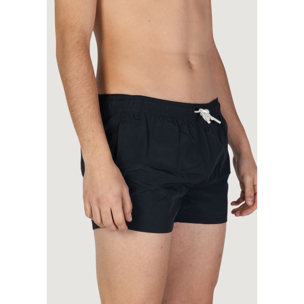 Hamaki-Ho Black Polyester Swim Shorts Hamaki-Ho