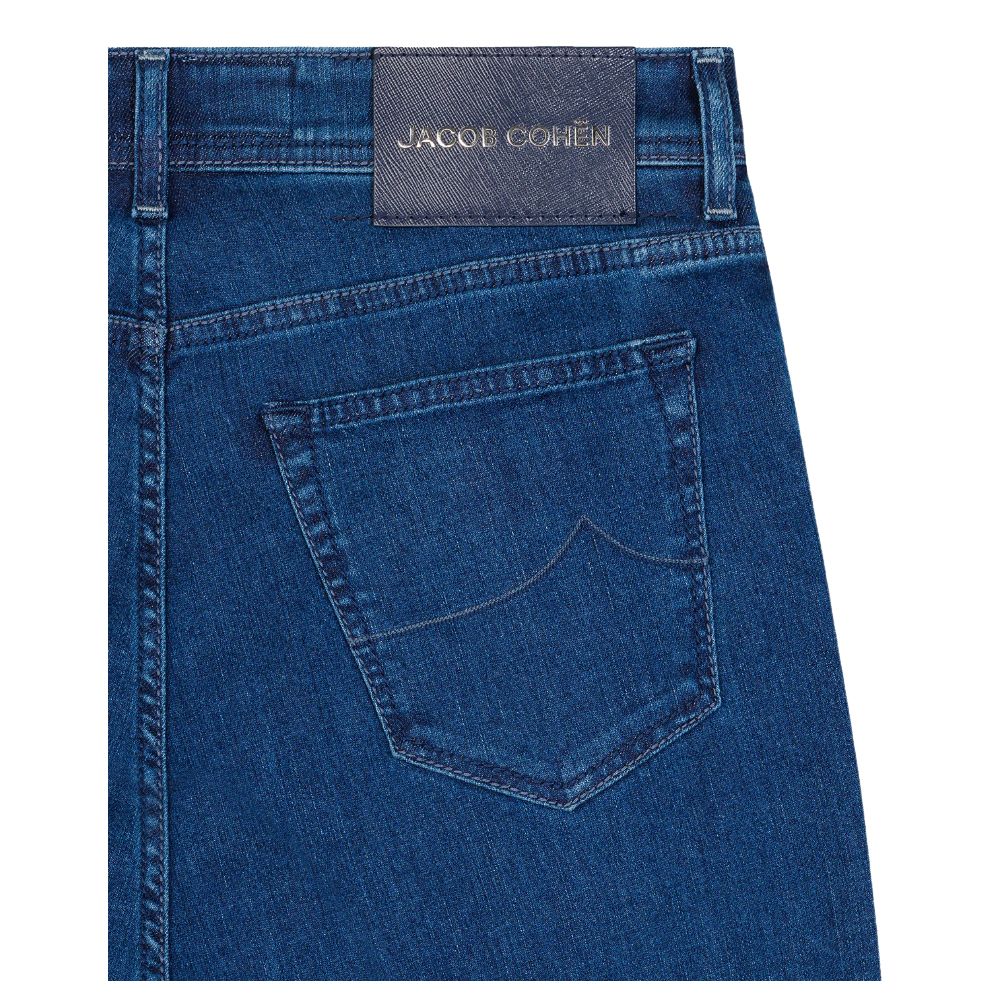 Jacob Cohen Blue Cotton Jeans Denim