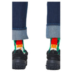 Happy Socks Green Cotton Sock HA-13142100148-36-40
