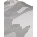 Dolce & Gabbana White Gray Camouflage Cotton Crew Neck T-shirt TSH878503-44