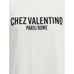 Valentino Logo's cotton T-shirt VA-6B3MG24Q95WA03-S