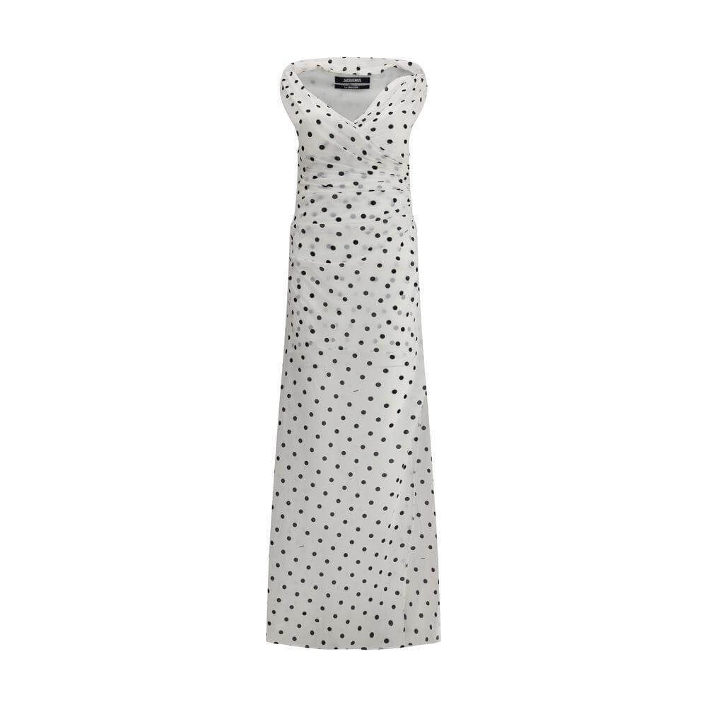Jacquemus Rita pois long Dress JA-251DR23717809BT-IT38 | S