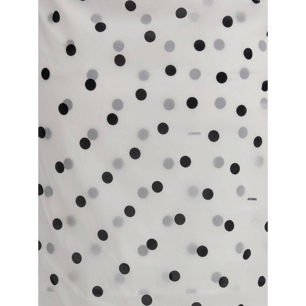 Jacquemus Rita pois long Dress JA-251DR23717809BT-IT38 | S