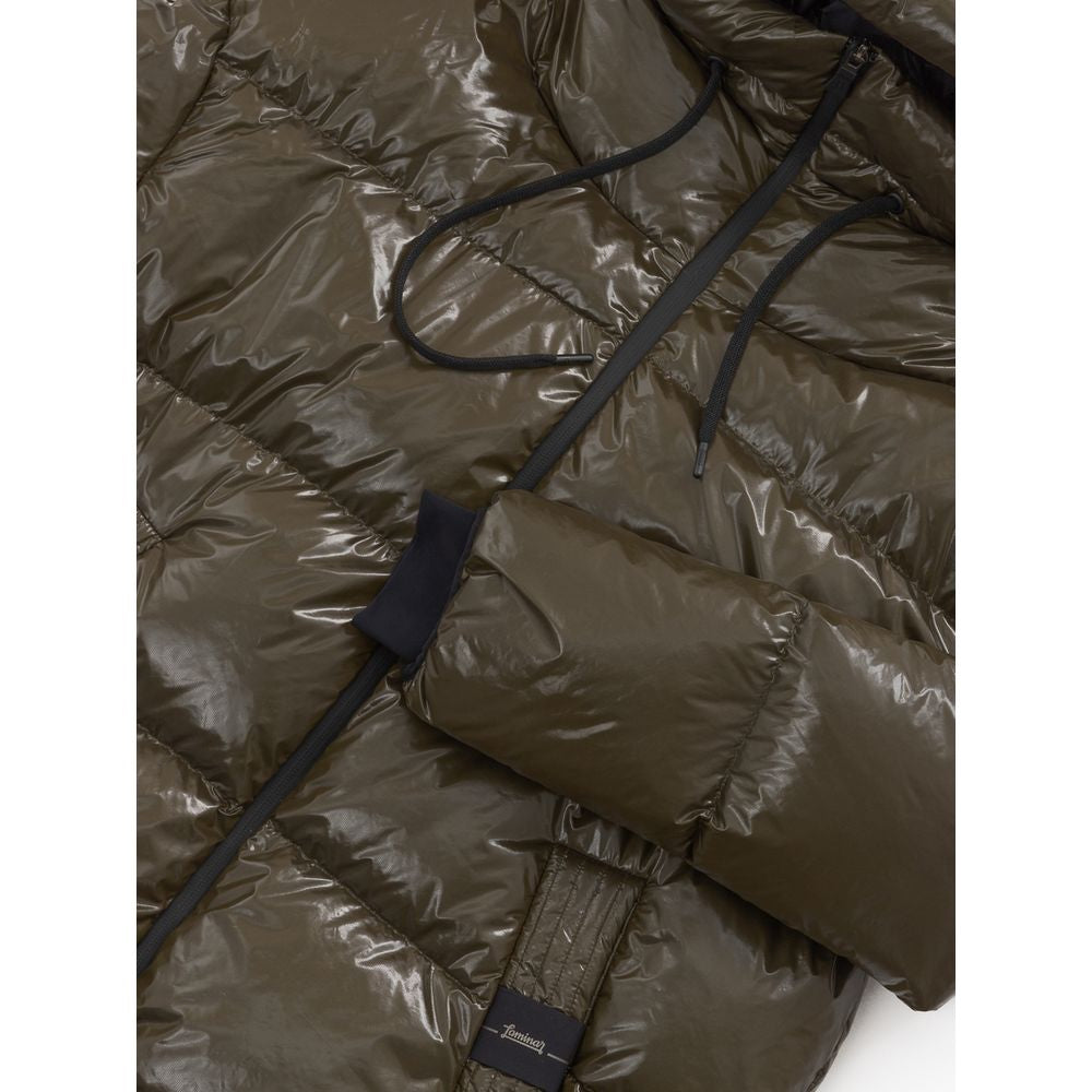 Herno Green Polyamide Jackets & Coat HE-7443674-IT42|M