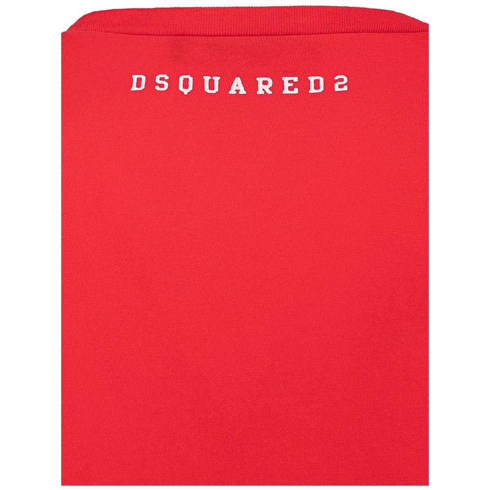 Dsquared² Red Cotton T-Shirt DS-5677665-S