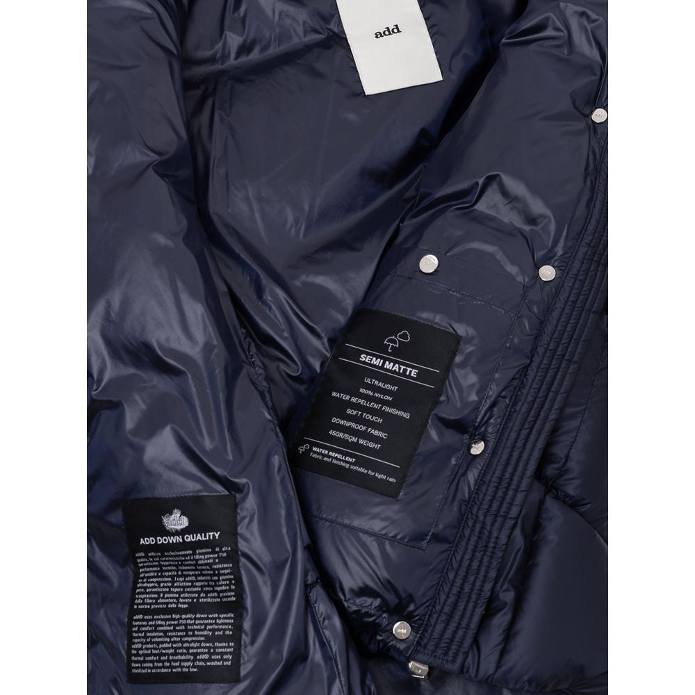 Add Blue Polyamide Jackets & Coat AD-7485673-IT38|XS