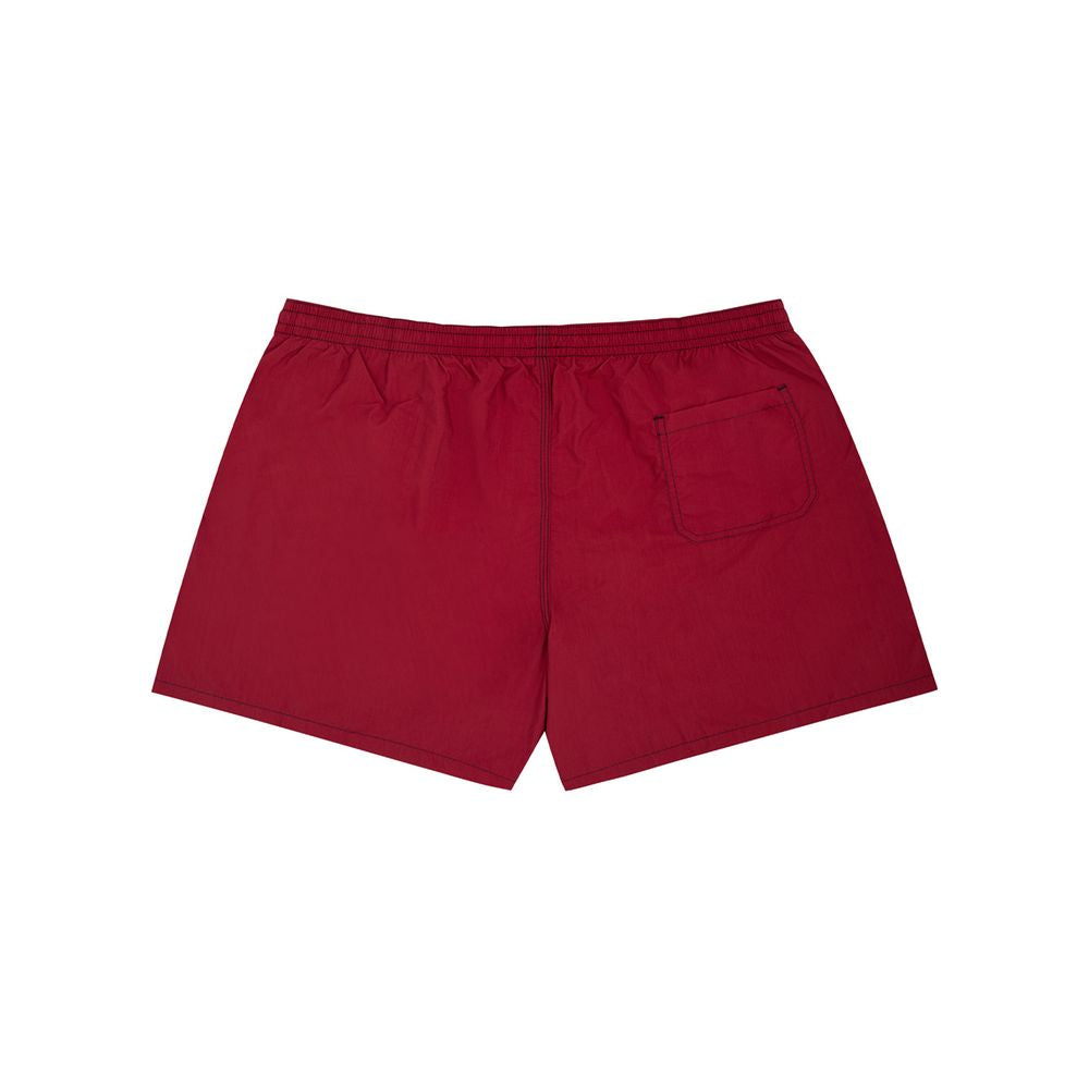 Malo Red Polyester Swim Shorts