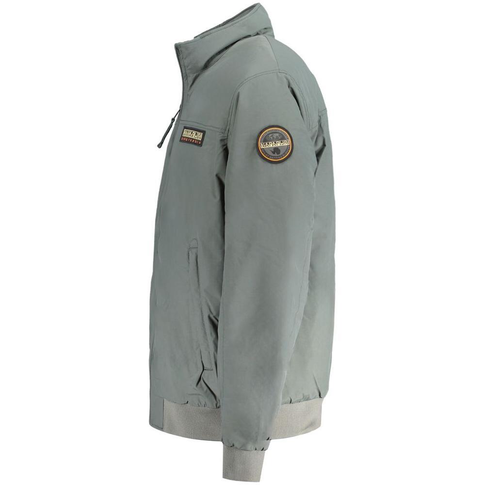 Napapijri Green Polyamide Jacket NA-31675-S