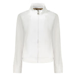 K-WAY White Cotton Women Sweater KW-34403-M