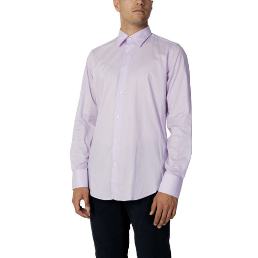 Liu Jo Purple Cotton Shirt