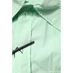 Dolce & Gabbana Green Cotton Short Sleeves Men Casual Shirt TSH87803-43