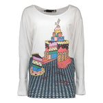 Love Moschino White Cotton Unisex T-Shirt LO-2986-40