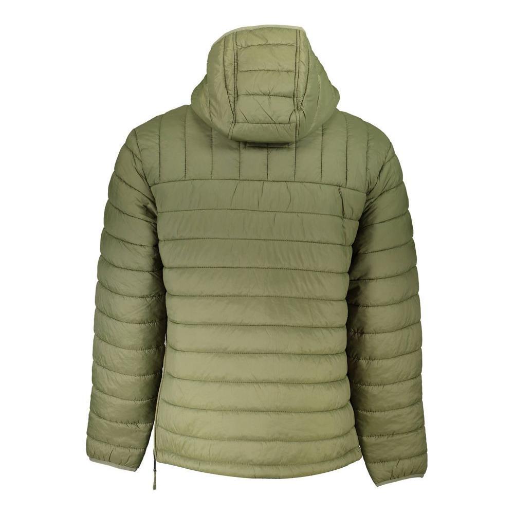 Napapijri Green Polyamide Men Jacket NA-21685-S