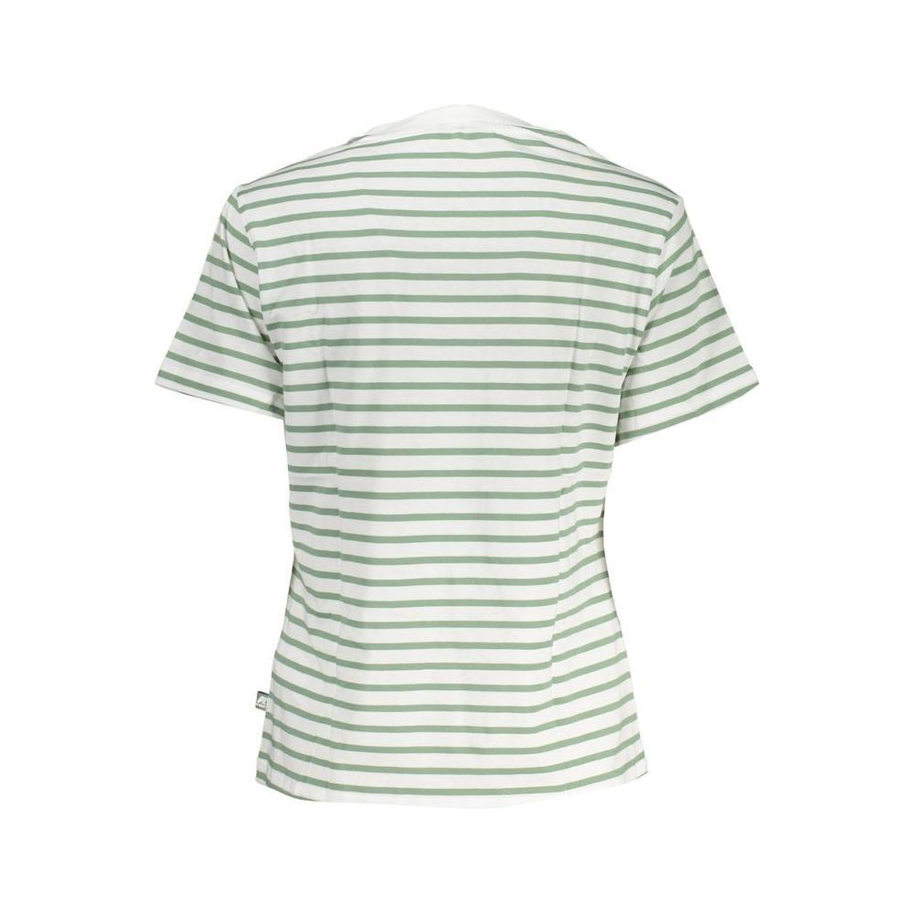 K-WAY Chic White Contrast Detail Tee KW-28703-XS