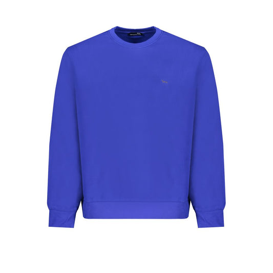 Harmont & Blaine Blue Cotton Men Sweater