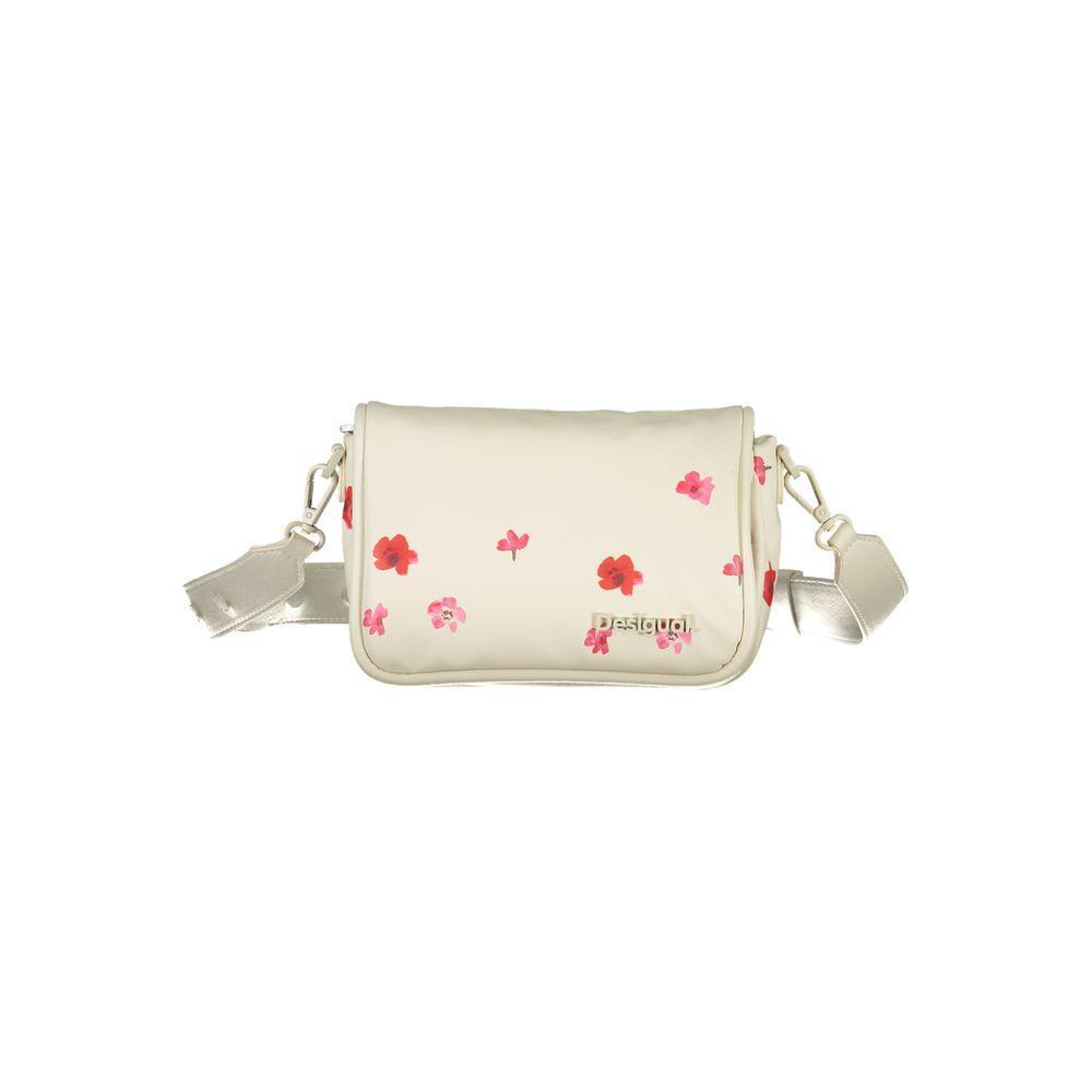 Desigual White Polyethylene Handbag DE-28982