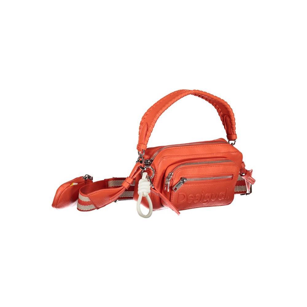 Desigual Pink Polyethylene Handbag DE-28974