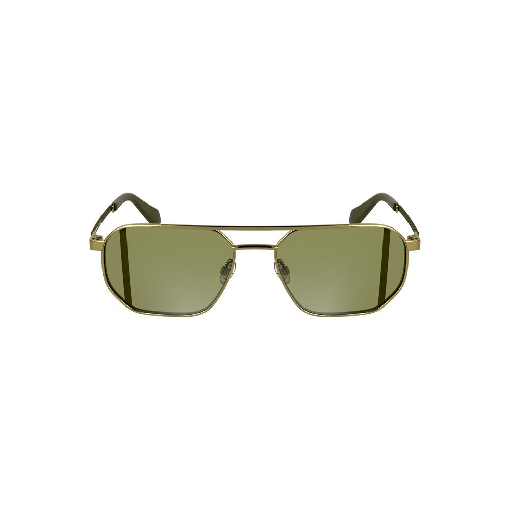 Calvin Klein Gold Metal Men Sunglass CA-38341