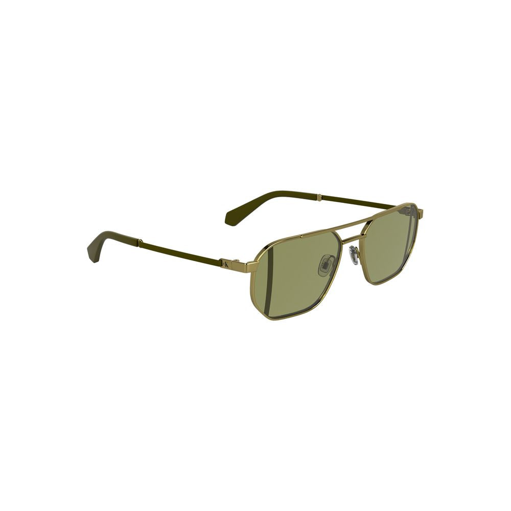 Calvin Klein Gold Metal Men Sunglass CA-38341