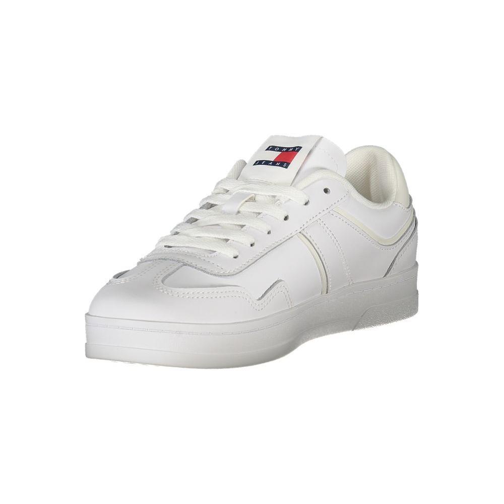 Tommy Hilfiger White Polyethylene Women Sneaker TO-35335-EU36/US6