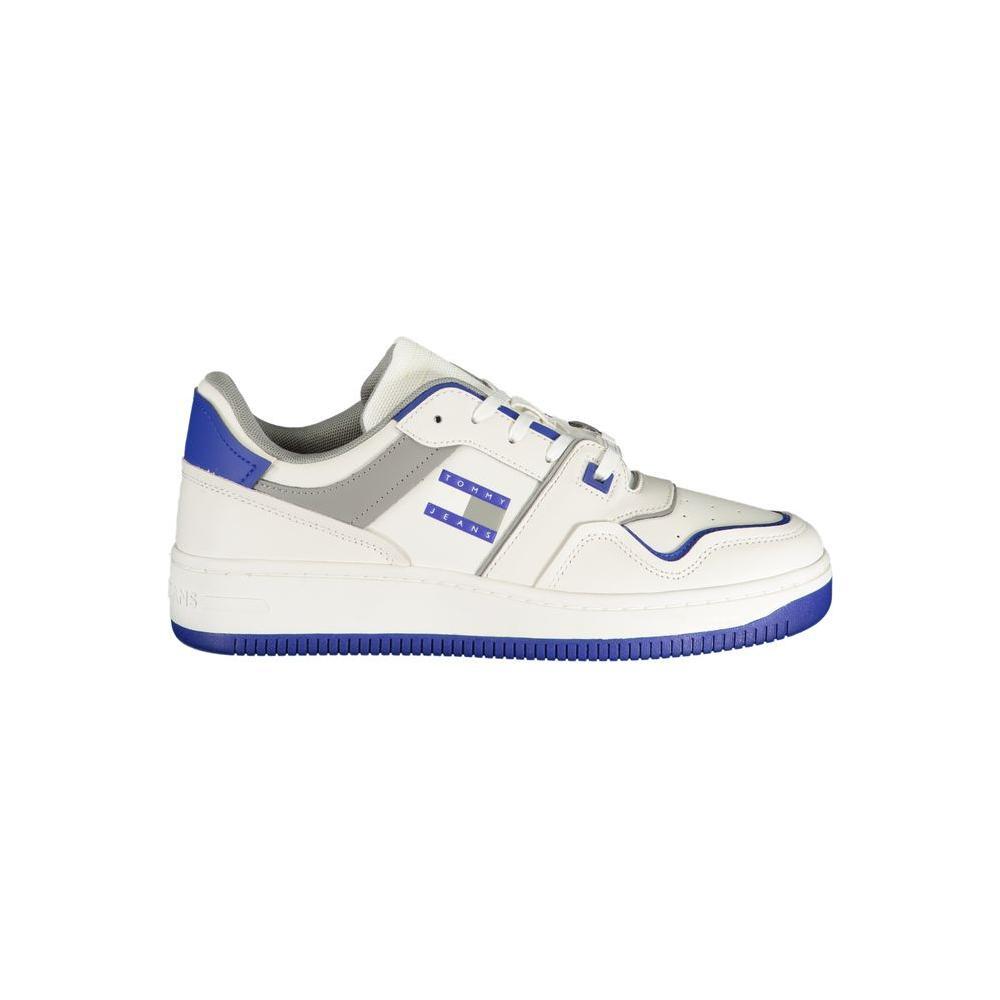Tommy Hilfiger White Polyethylene Men Sneaker TO-32590-EU40/US7