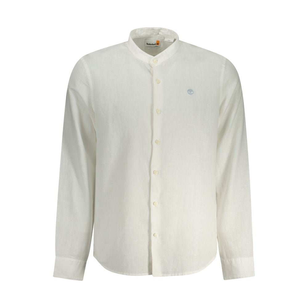 Timberland White Cotton Shirt TI-35758-S