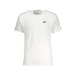 Vans White Cotton Men T-Shirt VA-38622-XS