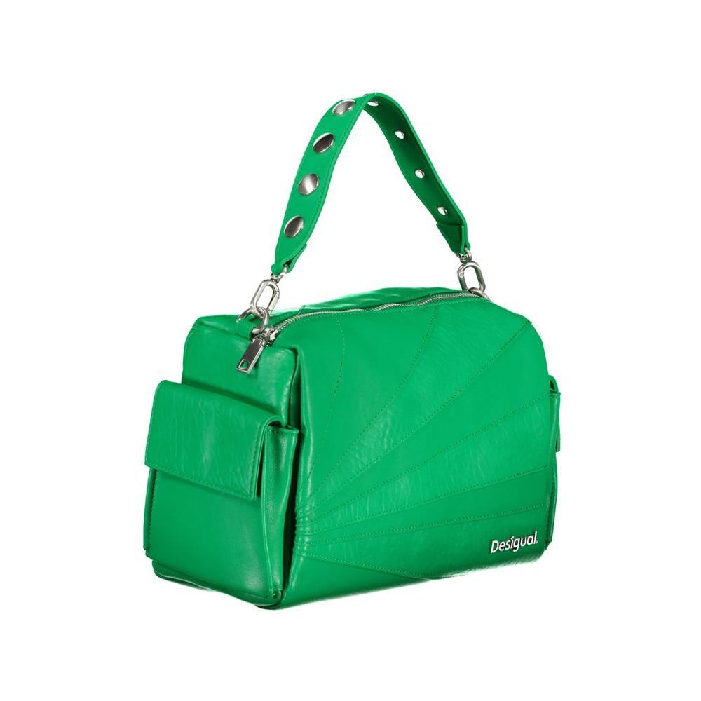 Desigual Green Polyethylene Handbag DE-28044