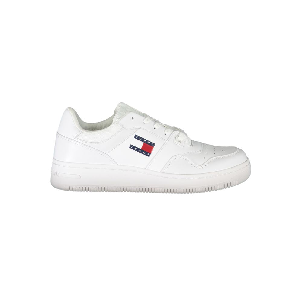 Tommy Hilfiger White Leather Men Sneaker TO-26834-EU40/US7