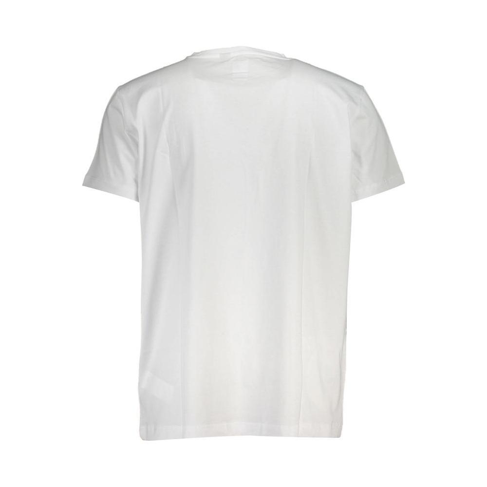 K-WAY White Cotton Men T-Shirt KW-36788-M