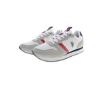 U.S. POLO ASSN. White Polyester Men Sneaker US-36914-EU44/US11
