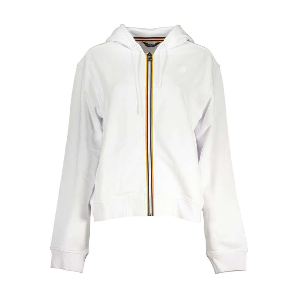 K-WAY White Cotton Sweater KW-28735-S