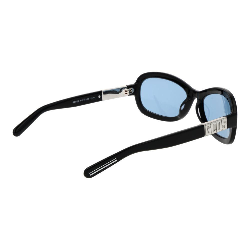 GCDS Black Acetate Sunglasses GCDS