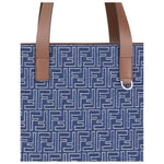 Fendi Embroderied denim Tote Bag FE7VA657AUGOF1SCGBB