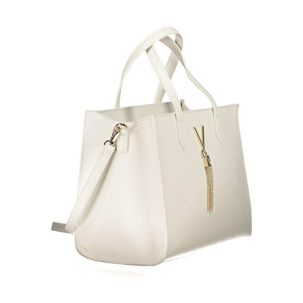 Mario Valentino White Polyethylene Handbag VA-36072