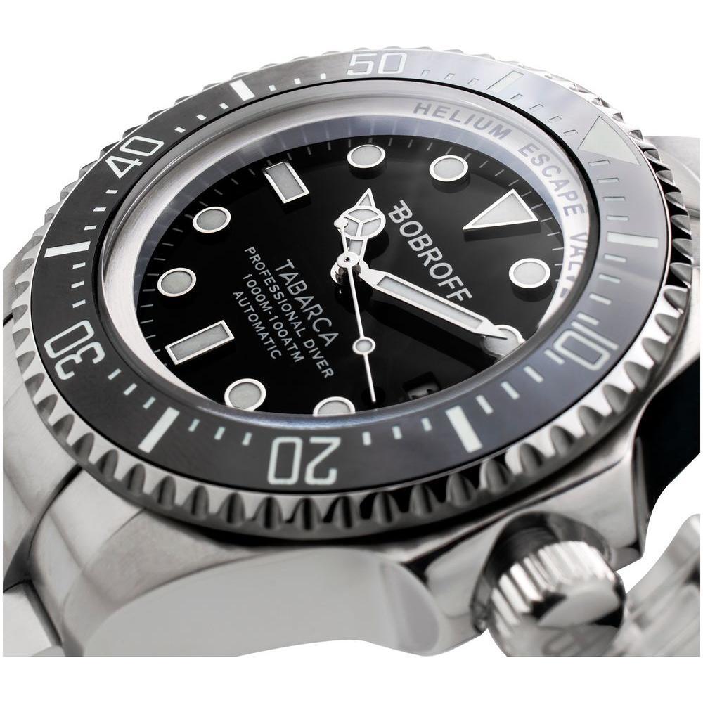 Bobroff Gray Stainless Steel Watch BOBF001AC