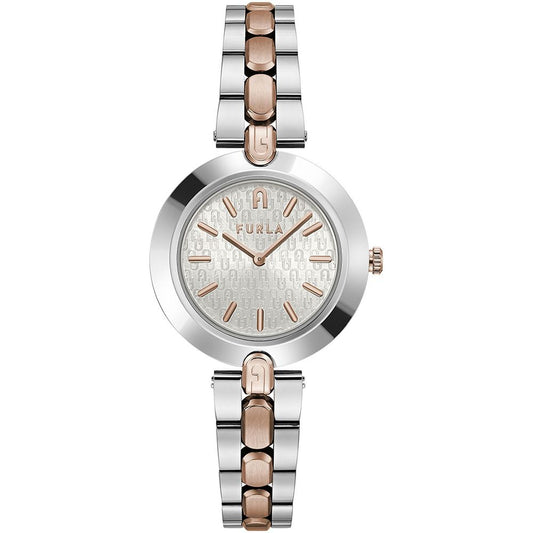 Furla Gray Stainless Steel Watch
