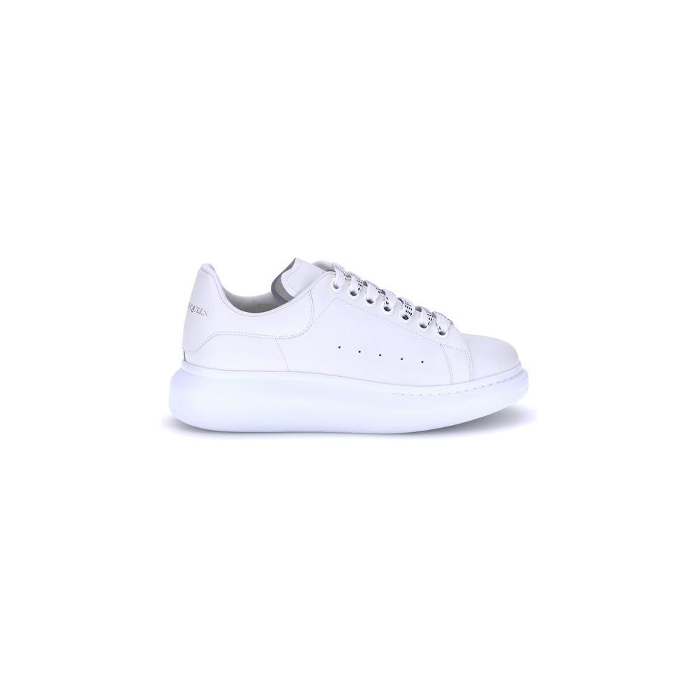 Alexander McQueen Leather Sneakers AL-553680WIAIG9007-EU42.5/US9.5