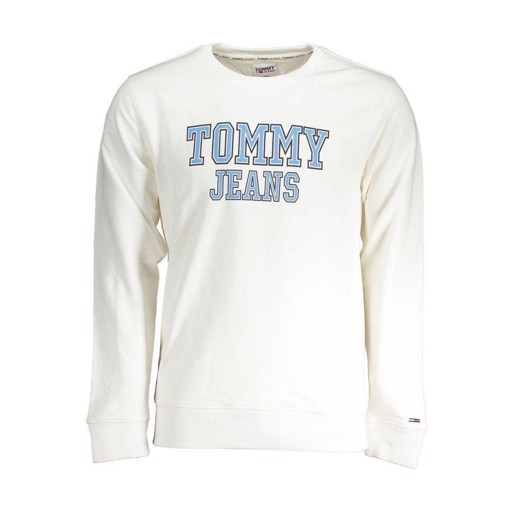 Tommy Hilfiger White Cotton Sweater TO-19538-XL