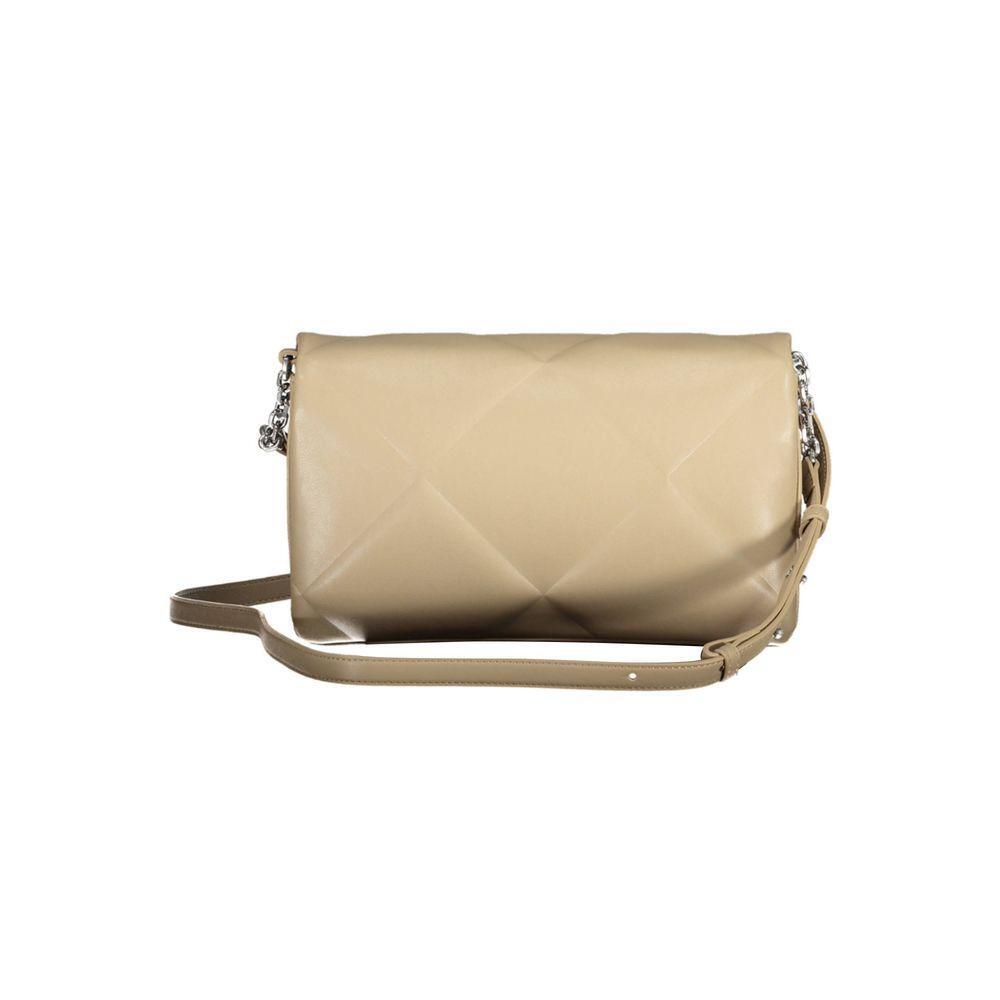 Calvin Klein Beige Polyester Handbag CA-26330