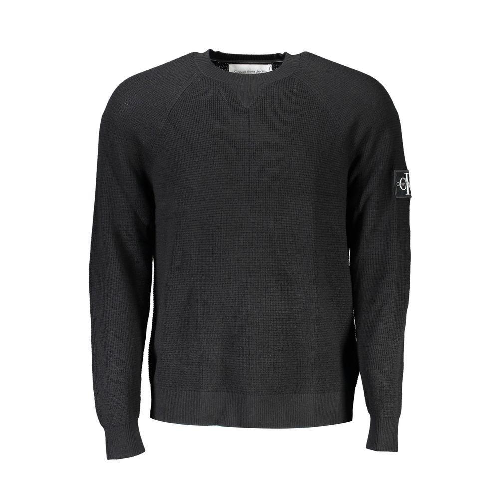 Calvin Klein Black Wool Sweater CA-26163-S