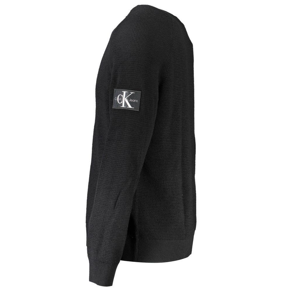 Calvin Klein Black Wool Sweater CA-26163-S