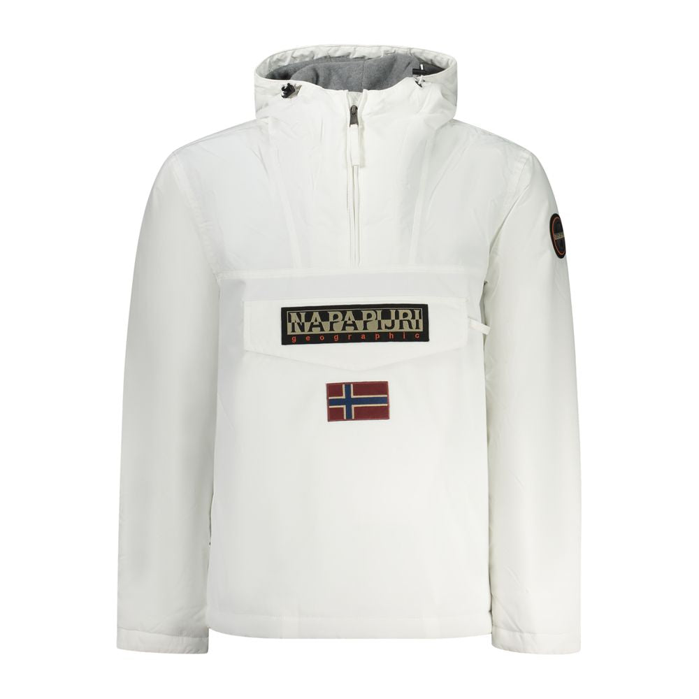 Napapijri White Polyamide Jacket NA-32152-XXL