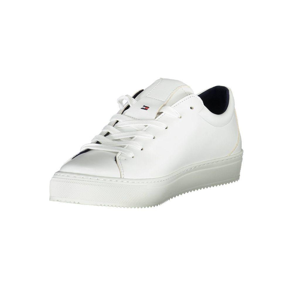 Tommy Hilfiger White Synthetic Sneaker TO-1467-EU38/US8