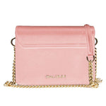 Baldinini Trend Pink Calfskin Handbag