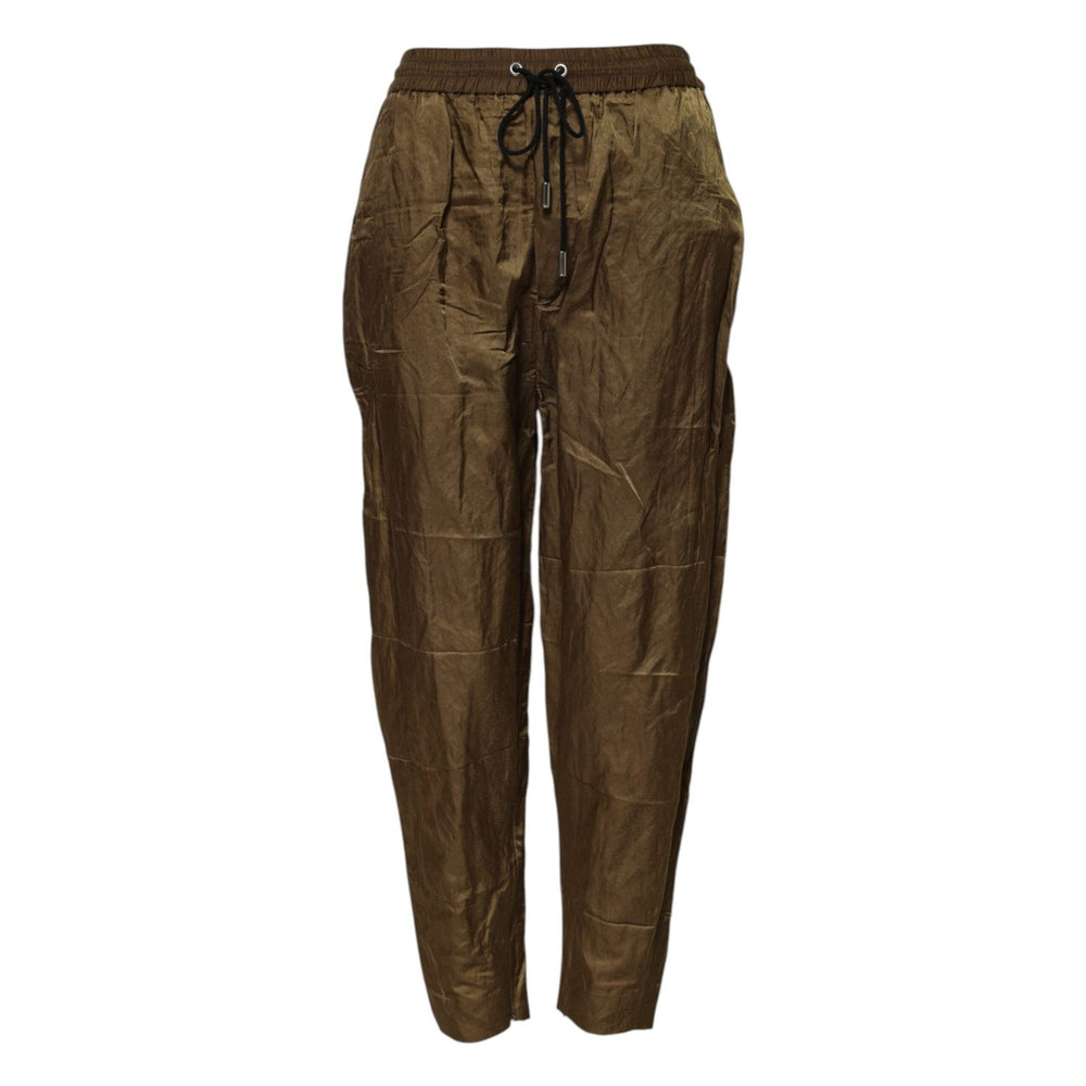 Dsquared² Brown Mid Waisted Women Sweatpants Pants PAN74478-38