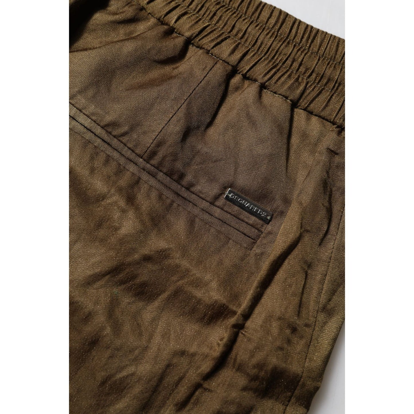 Dsquared² Brown Mid Waisted Women Sweatpants Pants PAN74478-38